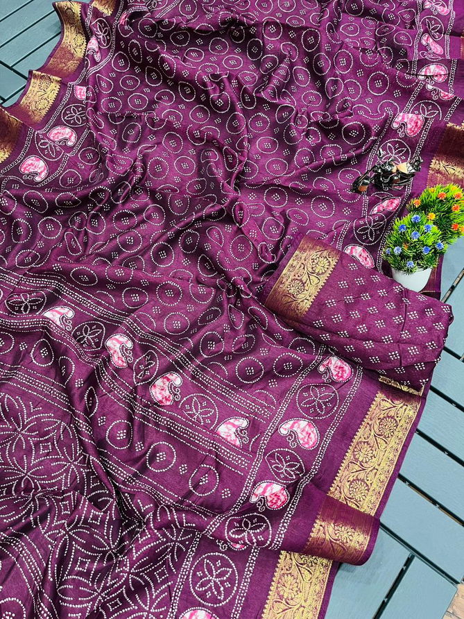 Battik By Wow Printed Non Catalog Sarees